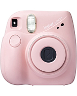 Fujifilm Instax Mini 7+ Camera with - Light Pink (Renewed)