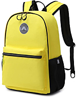 Lohol Lightweight & Casual Daypacks for Men, Women & Students, Perfect Daily Backpack for School, Work, and Travel (Yellow)