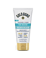 Gold Bond Pure Moisture Lotion, 5.5 oz., Ultra-lightweight Daily Body and Face Lotion