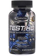 Muscletech Performance Series, Test HD, Hardcore Testosterone Booster, 90 Rapid-Release Caplets