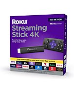 Roku Streaming Stick 4K 2021 | Streaming Device 4K/HDR/Dolby Vision with Roku Voice Remote and TV Controls