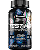 Testosterone Booster for Men | MuscleTech Test HD | Tribulus Terrestris for Men | Max-Strength ATP & Test Booster for Men, Boost Free Testosterone Levels, 90 Pills