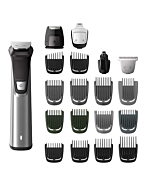 Philips Norelco Multigroomer All-in-One Trimmer Series 7000, 23 Piece Mens Grooming Kit, Trimmer for Beard, Head, Body, and Face, NO BLADE OIL NEEDED, MG7750/49