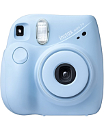 Fujifilm Instax Mini 7+ Camera with - Light Blue (Renewed)