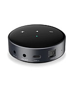 WiiM Mini AirPlay2 Wireless Audio Streamer, Multiroom Stereo, Preamplifier, Works with Alexa and Siri Voice Assistants, Stream Hi-Res Audio from Spotify, Amazon Music and More