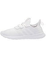 adidas Women's Cloudfoam Pure 2.0 Running Shoes, White/White/Grey, 5