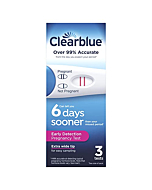 Clearblue Early Detection Pregnancy Test, 3ct