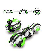 HCTENGIINE Birthday Easter for Boys Gifts Outdoor RC Fall Toys Remote Control Snake, RC Stunt Snake 360° roll Toys，2 Batteries 30+min，Toys for 6+ Teen Boys, Green Toy