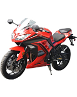 HHH Vitacci GTX 250 EFI Motorcycle Manual 6 Speed 250cc Motorcycle Street Bike for adult and youth - Red color