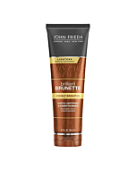 John Frieda Brilliant Brunette Visibly Brighter Subtle Lightening Conditioner, Eliminates Neutral Tones, Sleek Brown Shine, 8.3 Ounces, with Honey and Marigold Extract