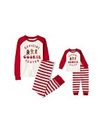 The Children's Place Baby Toddler 2 Piece and Kids, Sibling Matching, Holiday Pajama Sets, Cotton, Official Cookie Tester