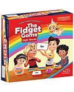 The Fidget Game Learn to Read in Weeks Master 220 High-Frequency Dolch Sight Words Curriculum-Appropriate for Pre-K to Grade 3 - Popping Mats & Dice