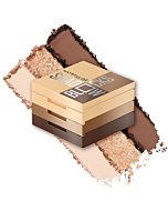 Maybelline New York Shadow Blocks Shadow Blocks Eyeshadow Palette, Stacked Eye Shadow Trio, North 3rd & Bedford Ave, 0.08 oz