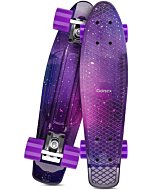 Gonex 22 Inch Skateboard for Girls Boys Kids Beginners, Mini Cruiser Skateboard Plastic Skateboard Complete for Teens Youths