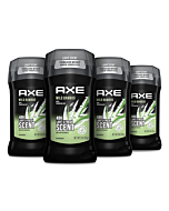 AXE Aluminum Free Deodorant for Men With Essential Oils and Upgraded Fragrances Wild Bamboo Light and Fresh Mens Deodorant with 48 Hour Protection 3oz 4 Count