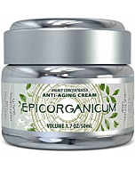 Epic Organic Night Cream Anti Aging Wrinkle Cream Reduces Wrinkles, Dark Spots, Acne Scars & Marks, Helps with Old Scar Removal, Niacinamide & Growth Factors (EGF, IGF-1, FGF and VEGF) | (1.7)