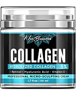 Neubeautics Collagen Cream For Face - Anti Aging Night Women Made In USA Wrinkle With Retinol Hyaluronic Acid Firming & Hydrating Effect Facial Cream, 50 ml (Neubeautics)