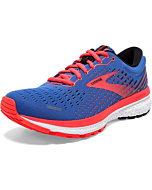 Brooks Ghost 13 Blue/Coral/White 10.5 B (M)