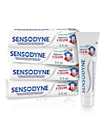 Sensodyne Sensitivity & Gum Sensitive Toothpaste for Gingivitis & Treatment, Clean & Fresh, 3.4 Oz, Pack of 4