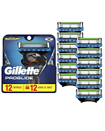 Gillette ProGlide Mens Razor Blade Refills, 12 Count