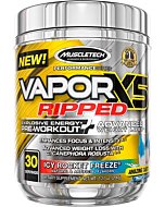 Pre Workout + Weight Loss | MuscleTech Vapor X5 Ripped | Pre Workout Powder for Men & Women | PreWorkout Energy Powder Drink Mix | Sports Nutrition Pre-Workout Products | Icy Rocket Freeze (30 Serv.)