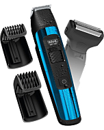 Wahl Manscaper Deluxe Hair Trimmer and Shaver for Total Body Grooming and Your Hair Down There with Safe-Touch Detachable Stainless Steel Precision Blades