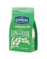 Lundberg Family Farms - Organic White Long Grain Rice, Subtle Flavor, Remains Separate When Cooked, Pantry Staple, Gluten-Free, Non-GMO, USDA Certified Organic, Vegan, Kosher (32 oz)