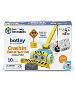 Learning Resources Botley Crashin' Construction Challenge, Accessory Set, Kids Coding, Construction Set, STEM Toy, Ages 5+ (Botley Not Included)