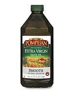 Pompeian Smooth Extra Virgin Olive Oil, First Cold Pressed, Mild and Delicate Flavor, Perfect for Sauteing and Stir-Frying, Naturally Gluten Free, Non-Allergenic, Non-GMO, 68 Fl Oz (Pack of 1)