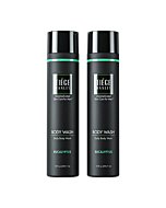 Tiege Hanley Daily Body Wash for Men | Gently Removes Dirt, Sweat and Oil | Eucalyptus Scent | 10 fluid ounces | Made in the USA | 2 Pack