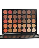 35 Colors Pro Eyeshadow Palette Makup, Pigmented Matte Shimmer Nature Eye Shadow Make up Palettes Nude Eyeshadow Beauty Cosmetics Pallet by Everfavor (Warm Natural)