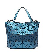 Luminous Geometric Messenger Bagwallet Handbag Shoulder Bag Hologram,Zipper Closure,Suitable For Women