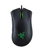 Razer DeathAdder Essential Gaming Mouse: 6400 DPI Optical Sensor - 5 Programmable Buttons - Mechanical Switches - Rubber Side Grips - Classic Black