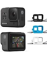 GoPro HERO8 Black E-Commerce Packaging - Waterproof Digital Action Camera with Touch Screen 4K HD Video 12MP Photos Live Streaming Stabilization