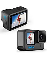 GoPro HERO10 Black- E-Commerce Packaging - Waterproof Action Camera with Front LCD & Touch Rear Screens, 5.3K60 Ultra HD Video