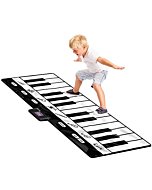 Click N' Play Kids Piano Mat with 24 Keys, 4 Unique Play Modes, 8 Musical Instrument Sounds | Music Mat Keyboard Toys | Musical Toys for Kids | Floor Piano Pad Gift for Toddlers and Kids Ages 3-5