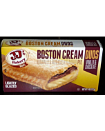 JJ's Bakery Lightly Glazed Snack Pies 4oz (Pack of 6) (Boston Cream) …