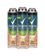 Degree Men Antiperspirant Deodorant Spray Mandarin & Vetiver 48-Hour Protection 3.8 oz 3 count