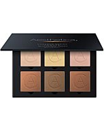 Aesthetica Cosmetics Contour and Highlighting Powder Foundation Palette/Contouring Makeup Kit; Easy-to-Follow, Step-by-Step Instructions Included