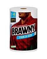 Brawny® Pick-A-Size® Paper Towels, 1 Mega Roll = 4 Regular Rolls