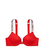 Victoria's Secret Very Sexy Push Up Bra, 32B, Lipstick