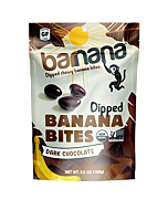 Barnana Organic Chewy Banana Bites - Dark Chocolate - 3.5 Ounce (Pack of 1)