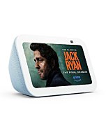 Amazon Echo Show 5 (3rd Gen, 2023 release) | Smart display with 2x the bass and clearer sound | Cloud Blue