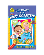 School Zone - Get Ready for Kindergarten Workbook - Ages 3 to 6, Preschool to Kindergarten, Letters, Numbers, Shapes, Colors, Matching, and More (School Zone Little Get Ready!™ Book Series)