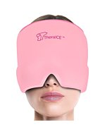 TheraICE  Form Fitting Head Gel Ice Cap, Cold Therapy  Ice Head Wrap Ice Pack Mask, Cold Cap