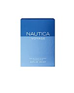 Nautica Voyage Eau De Toilette for Men - Fresh, Romantic, Fruity Scent - Woody, Aquatic Notes of Apple, Water Lotus, Cedarwood, and Musk - Ideal for Day Wear - 3.3 Fl Oz