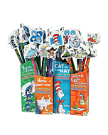 Raymond Geddes 66865 Dr. Seuss Number 2 Pencils With Giant Pencil Top Erasers (Pack of 36)