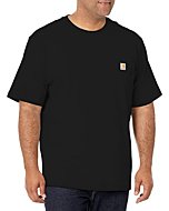 CarharttMenLoose Fit Heavyweight Short-Sleeve Pocket T-ShirtBlackX-Large