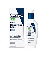 CeraVe PM Facial Moisturizing Lotion | Night Cream with Hyaluronic Acid and Niacinamide | Ultra-Lightweight, Oil-Free Moisturizer for Face | 3 Ounce