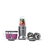 NutriBullet NBR-1201 12-Piece High-Speed Blender/Mixer System, Gray (600 Watts)